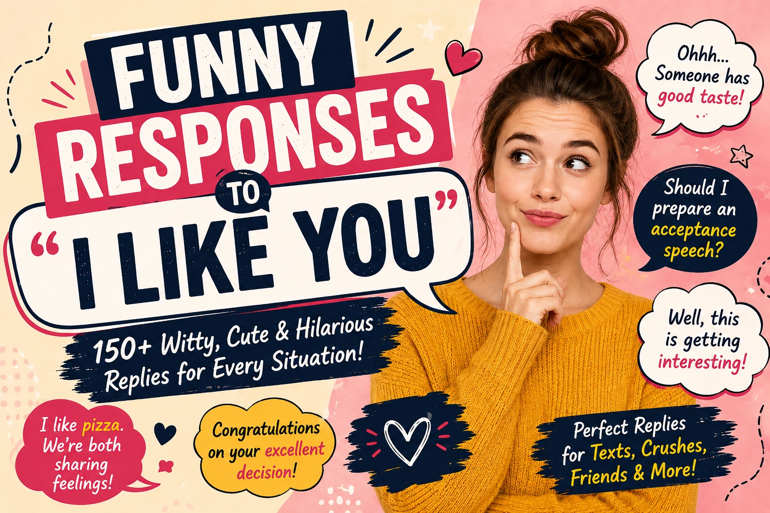 funny responses to i like you