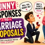 funny responses to marriage proposals