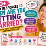 funny responses to when are you getting married