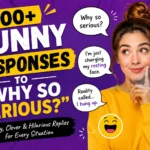 funny responses to why so serious